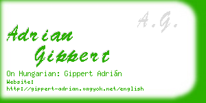 adrian gippert business card